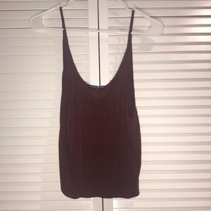 Brandy Melville Maroon Tank